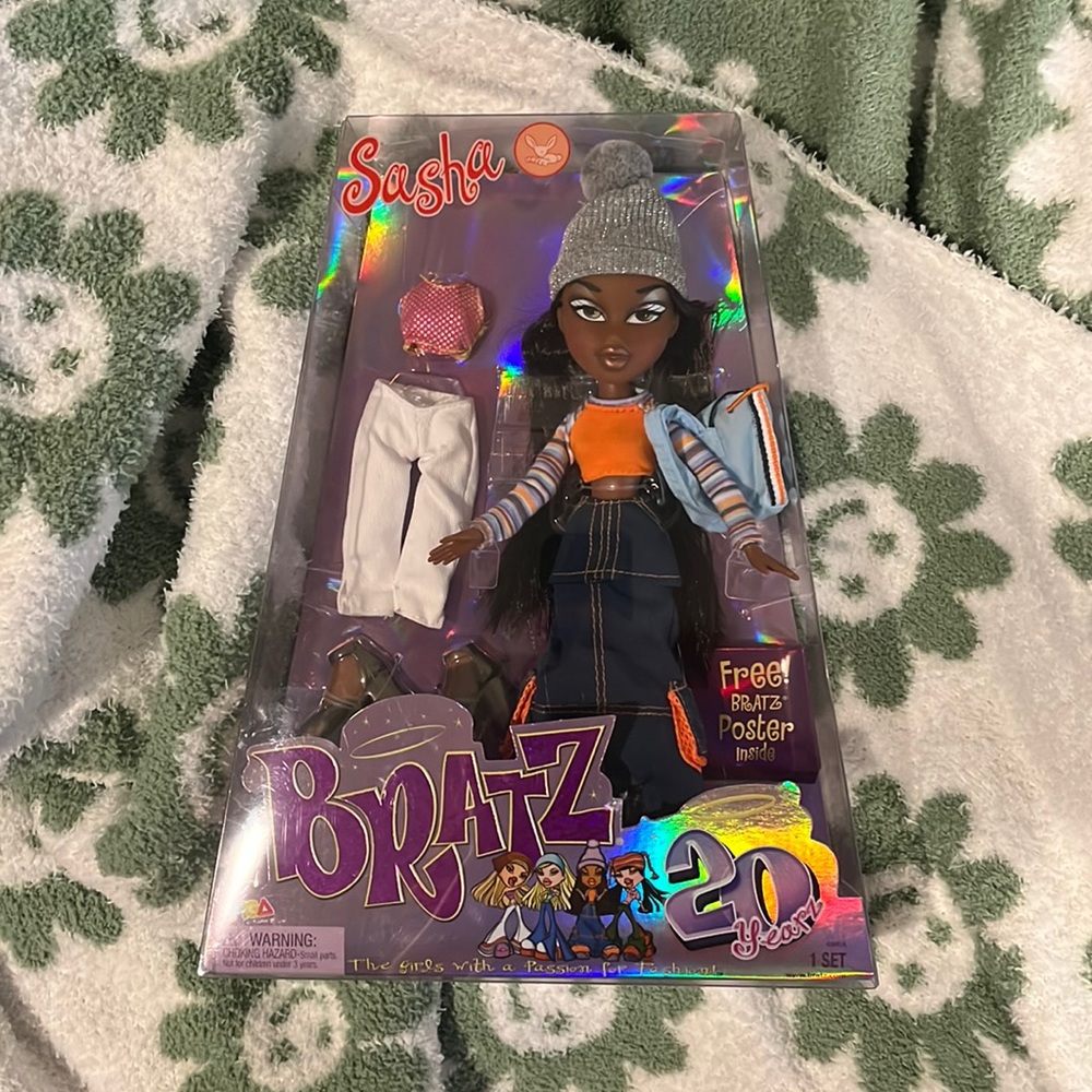 sasha 20 year anniversary bratz doll